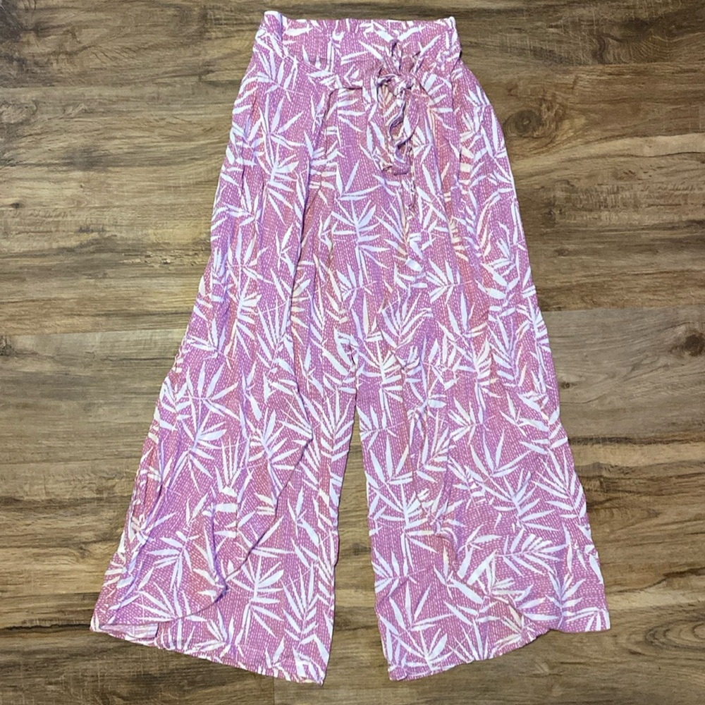 Wide Leg Beach Pants